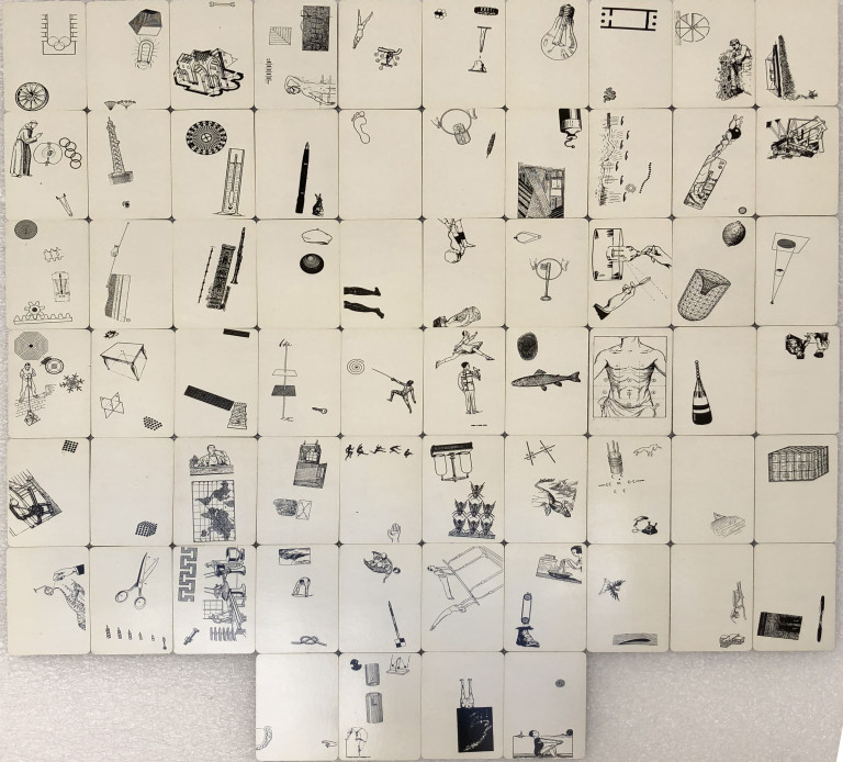 George Brecht - Deck - 1966-69 - Jeu de 64 cartes 8,8 x 5,6 cm