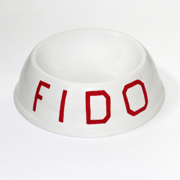 Ed Ruscha Fido 2010