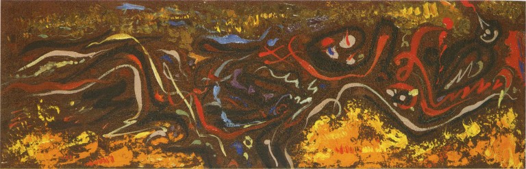 Andre Masson, Devoration souterraine, 1956