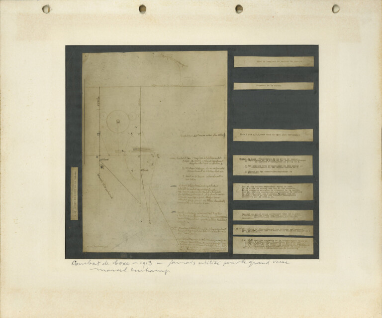 Marcel Duchamp, Combat de boxe, 1916