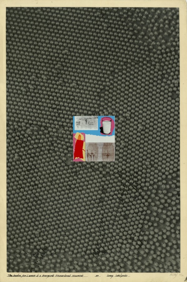 Kitaj Desire Lunch Bourgeois