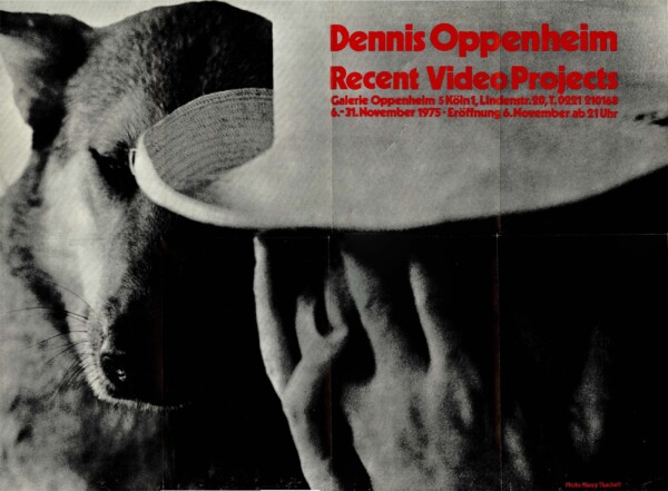 Affiche- dennis oppenheim