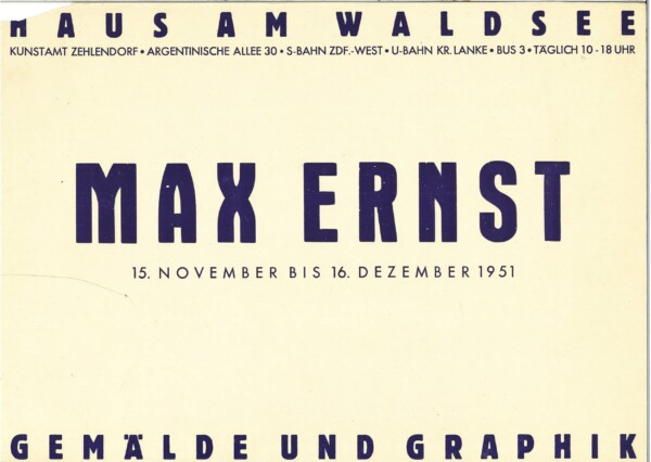 ernst-haus-waldsee 1951