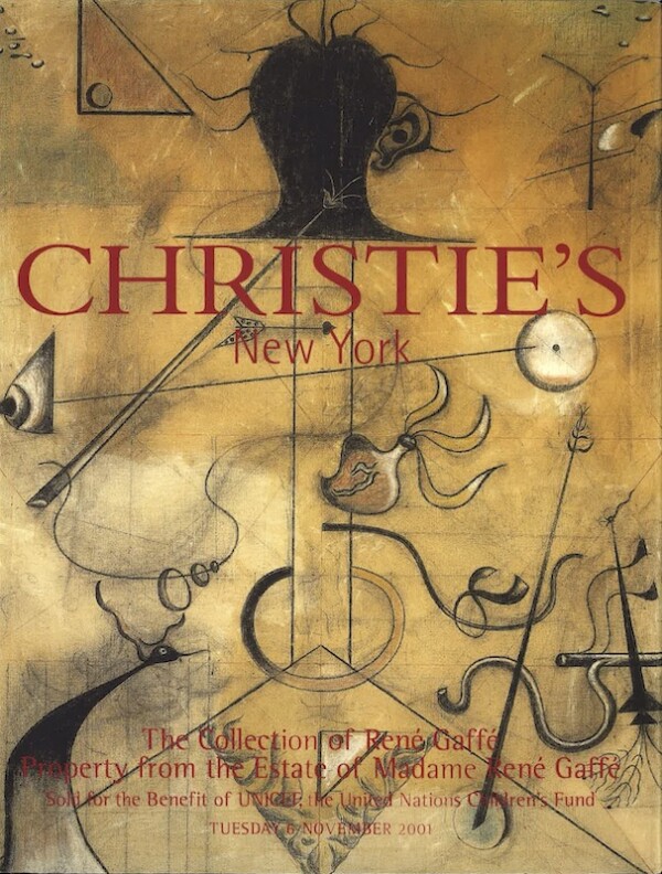 Christies New York Rene Gaffe