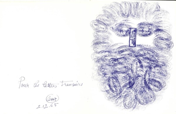 cesar lettres francaise 1965