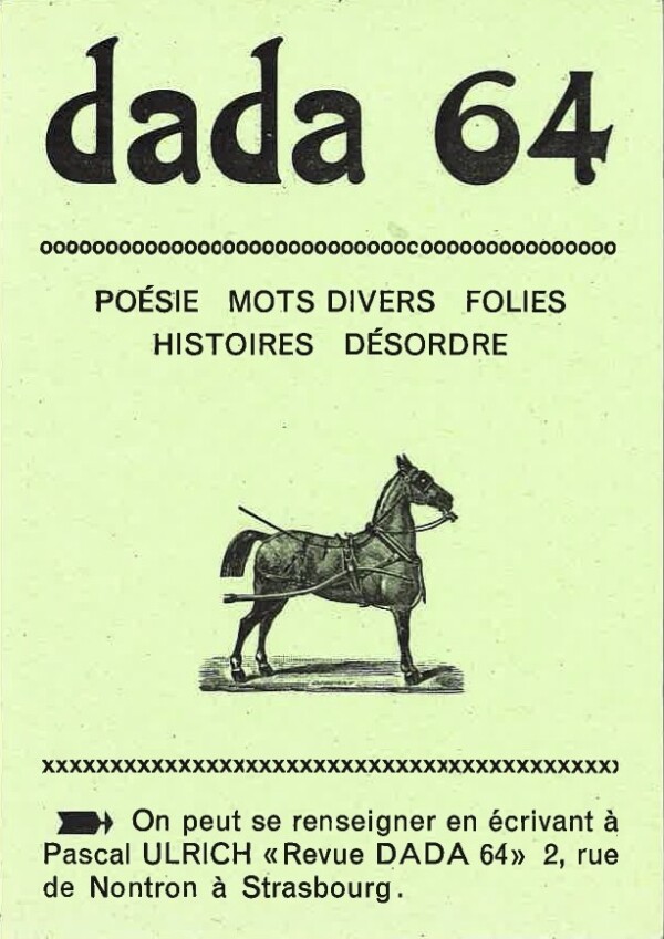 dada 64 Pascal Ulrich