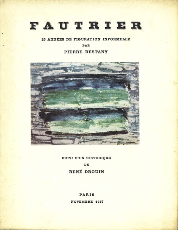 fautrier drouin 1957