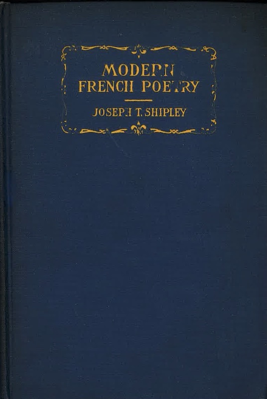 hipley Modern French Poetry