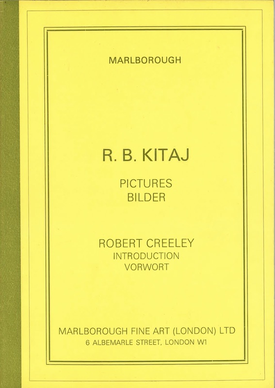 kitaj marlborough 1977