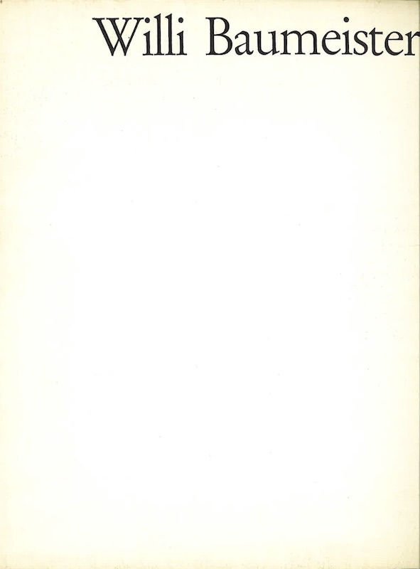 willi baumeister zeichnung