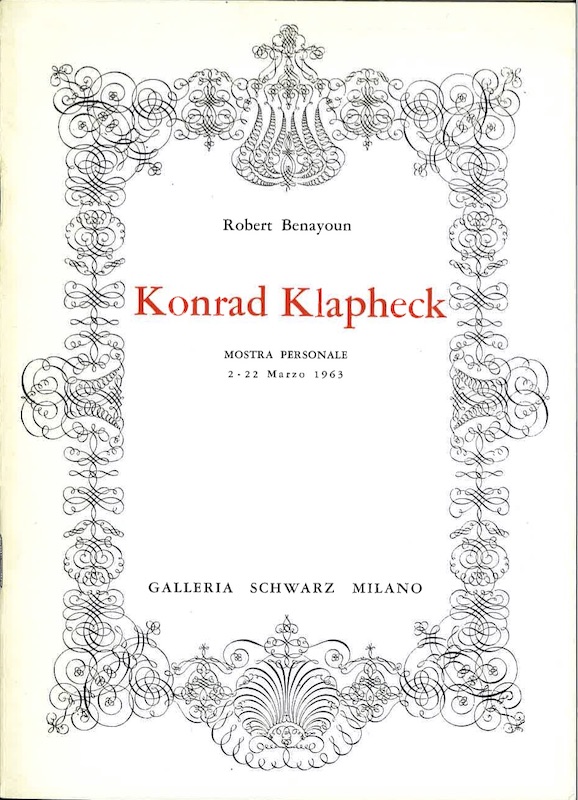 konrad klapheck schwarz