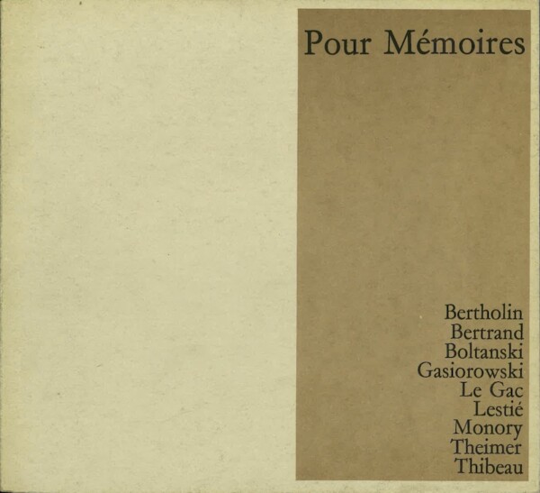pour memoires bordeaux ARC