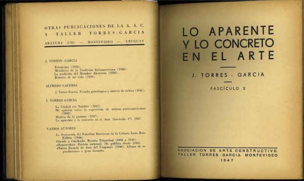 lo aparente y lo concreto