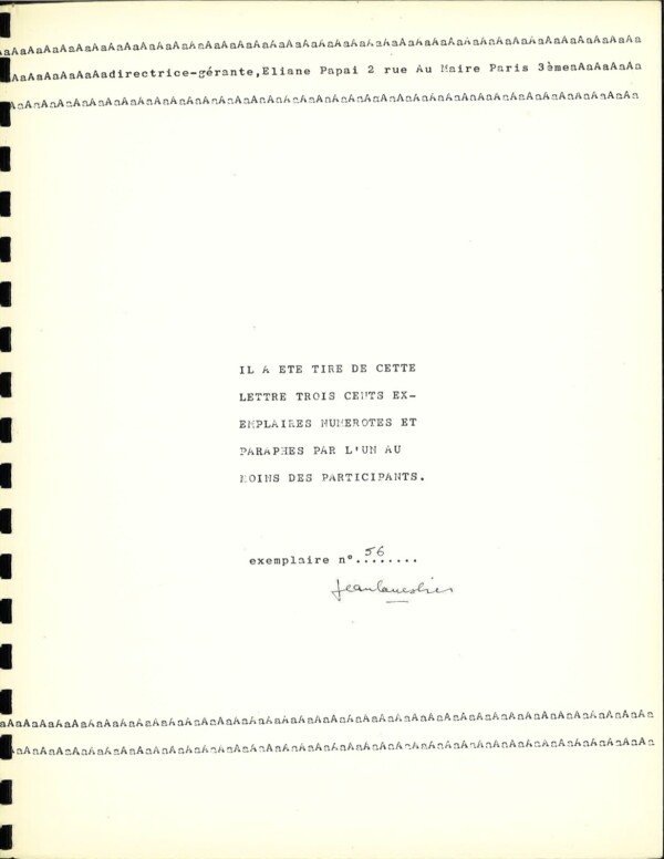 revue A eliane papai brau wolman