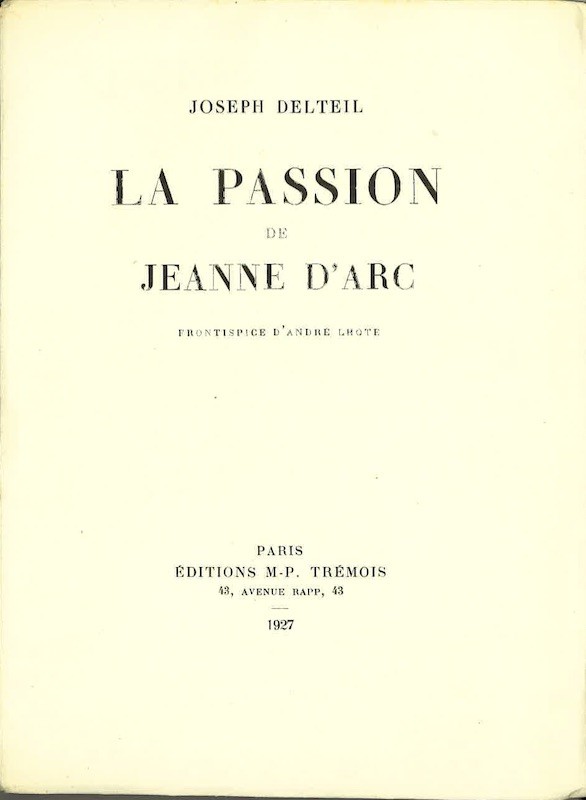 delteil passion jeanne lhote