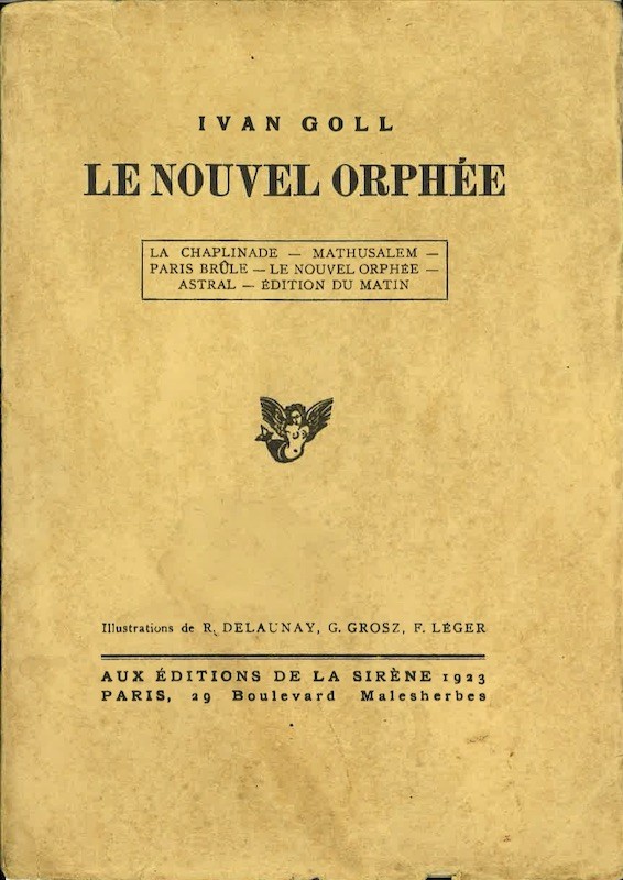 ivan goll nouvel orphee sirene
