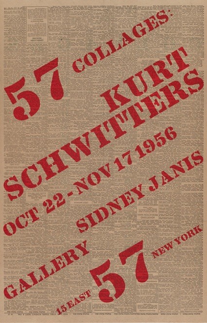 kurt schwitters 57 collages