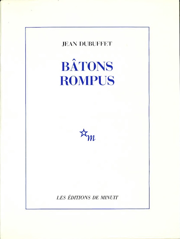 dubuffet batons rompus