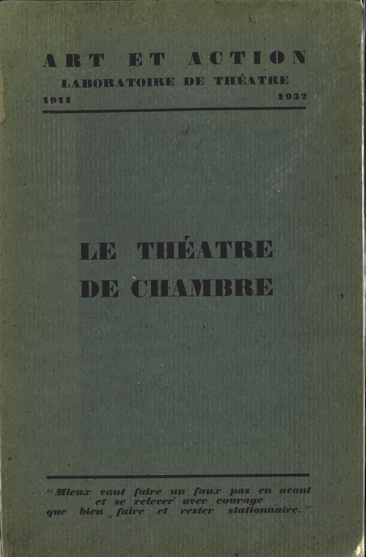 theatre chambre art action