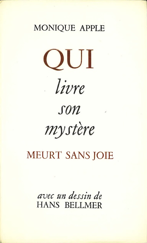 monique apple meurt joie