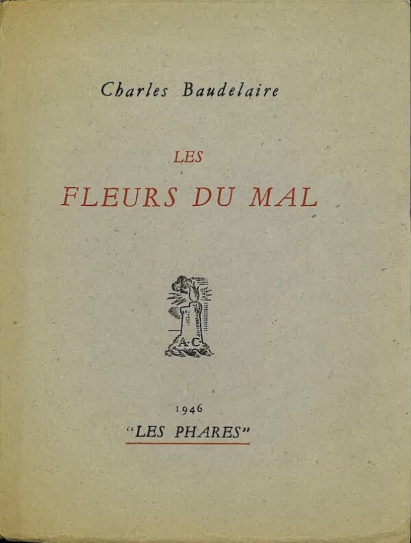baudelaire fleurs mal francois 1946