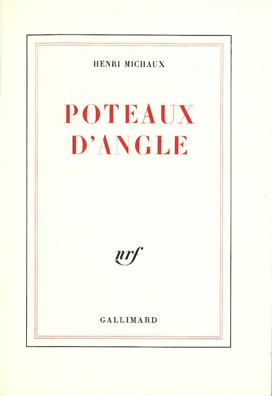 henri michaux poteaux