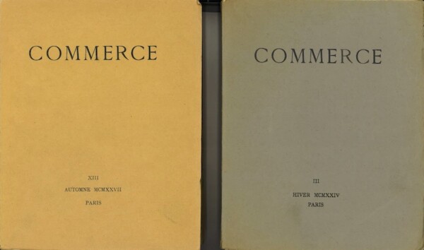 commerce cahier valery fargue larbaud