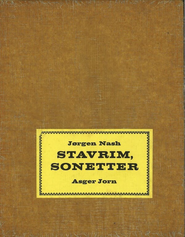jorgen nash stavrim sonetter