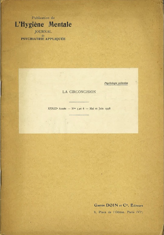 hygiene mentale circoncision