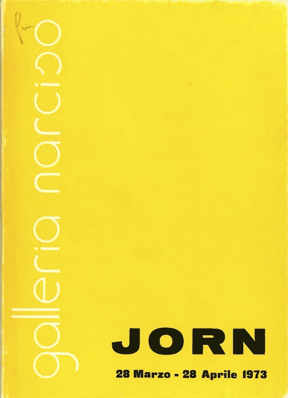 jorn galleria narciso 1973