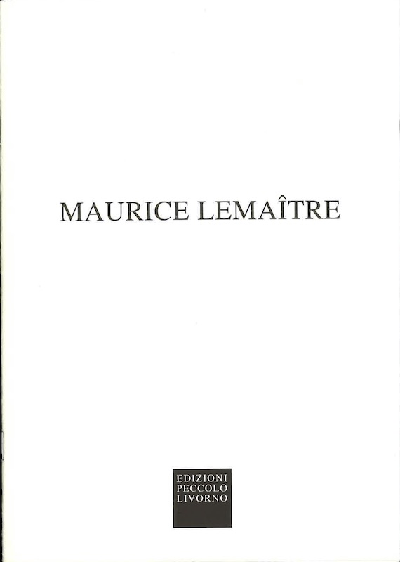 maurice lemaitre peccolo bandini 2003
