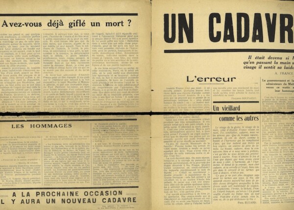 un cadavre anatole france