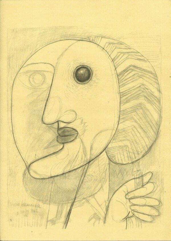 victor brauner attico rome 1964