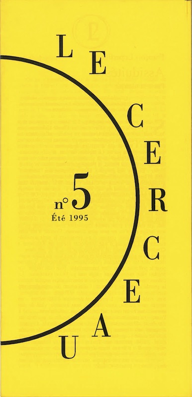 cerceau revue alain joubert