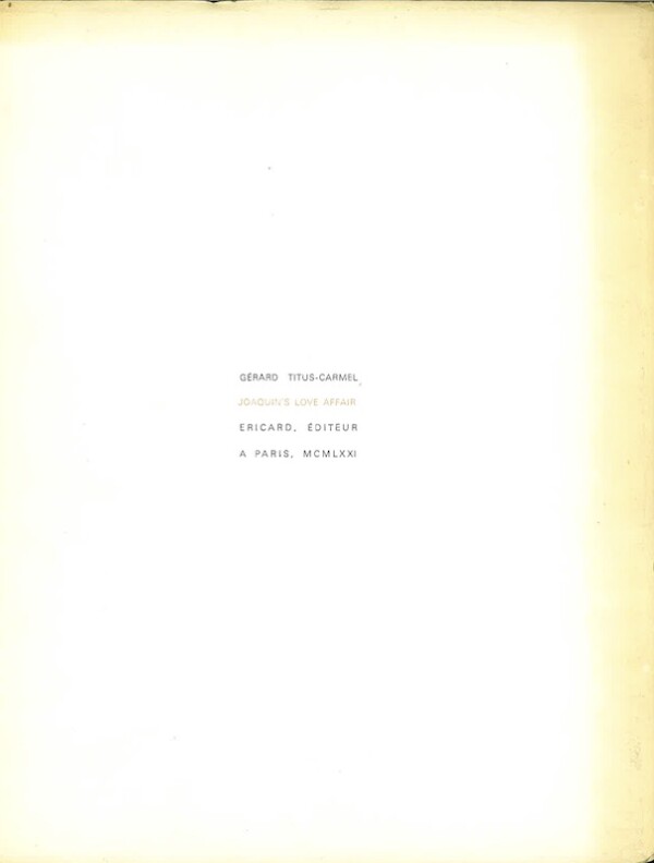 titus carmel joaquin love affair