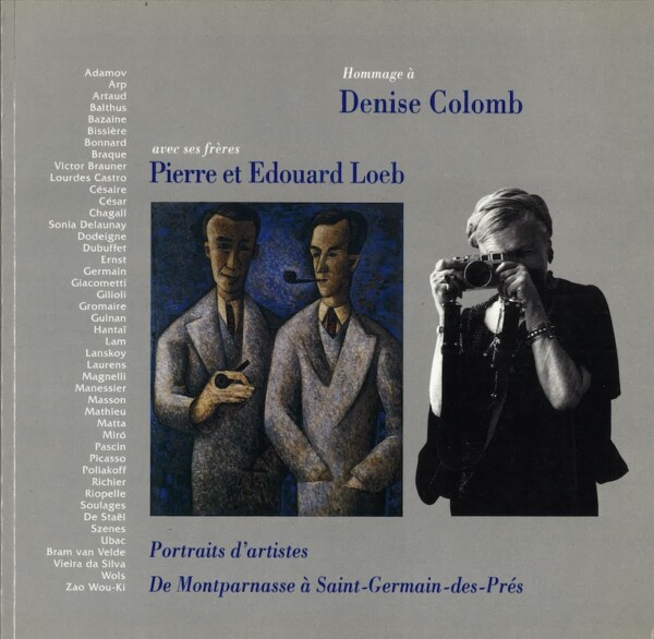 denise colomb loeb portraits artistes