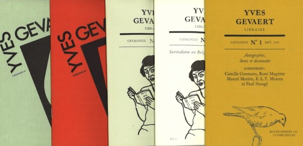 yves gevaert librairie catalogue