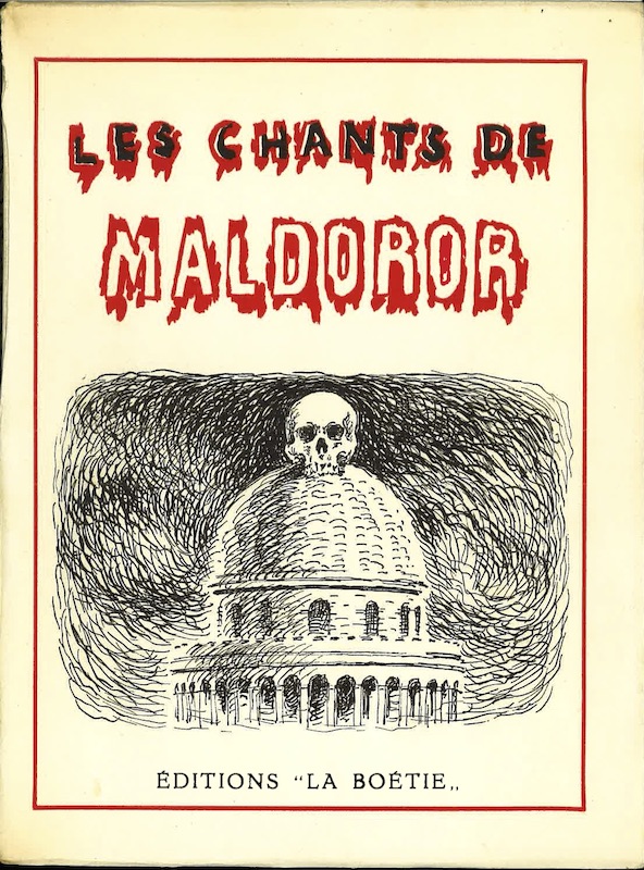 lautreamont maldoror magritte boetie