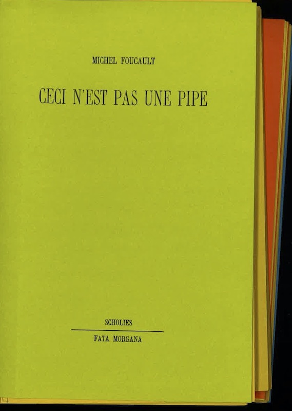 foucault magritte ceci pipe morgana