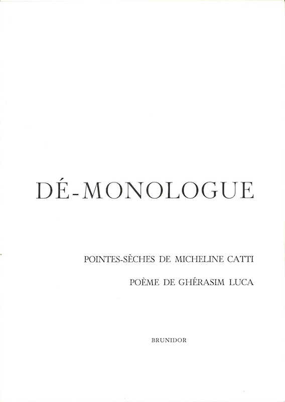 luca catti monologue brunidor