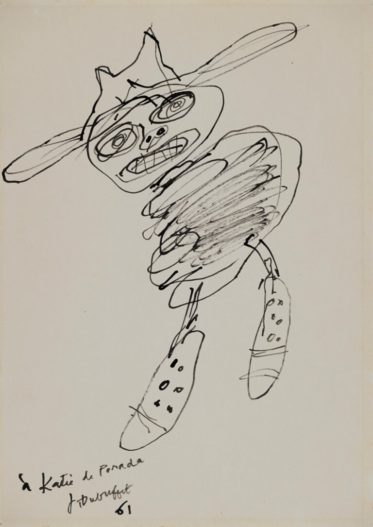 Jean Dubuffet, Personnage au chapeau, 1961