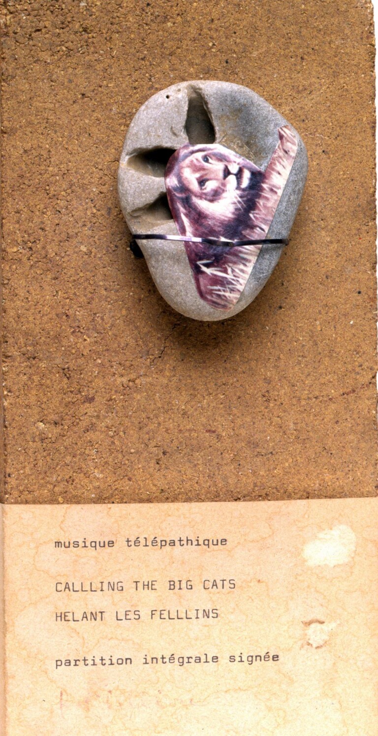 FILLIOU Robert Musique télépathique, Ca 1980