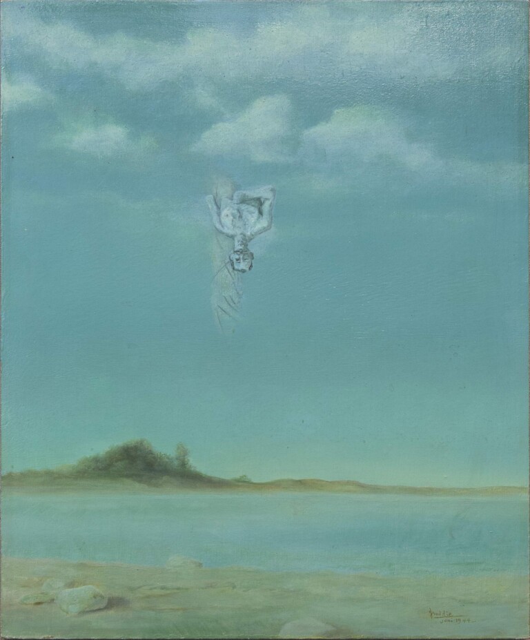 Wilhelm Freddie, The World is upside down - Danish summer landscape, 1944