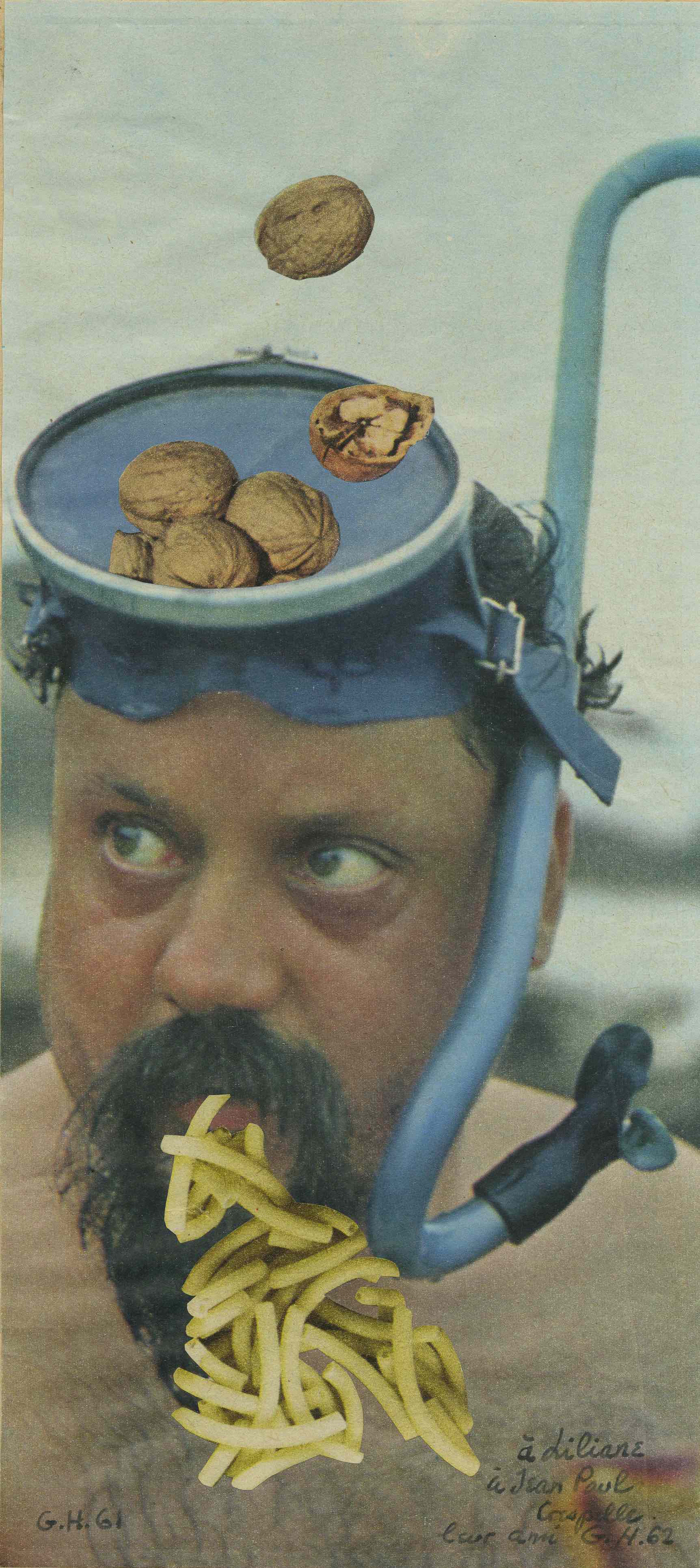 Georges Hugnet, Le plongeur, 1961 – Galerie 1900 2000