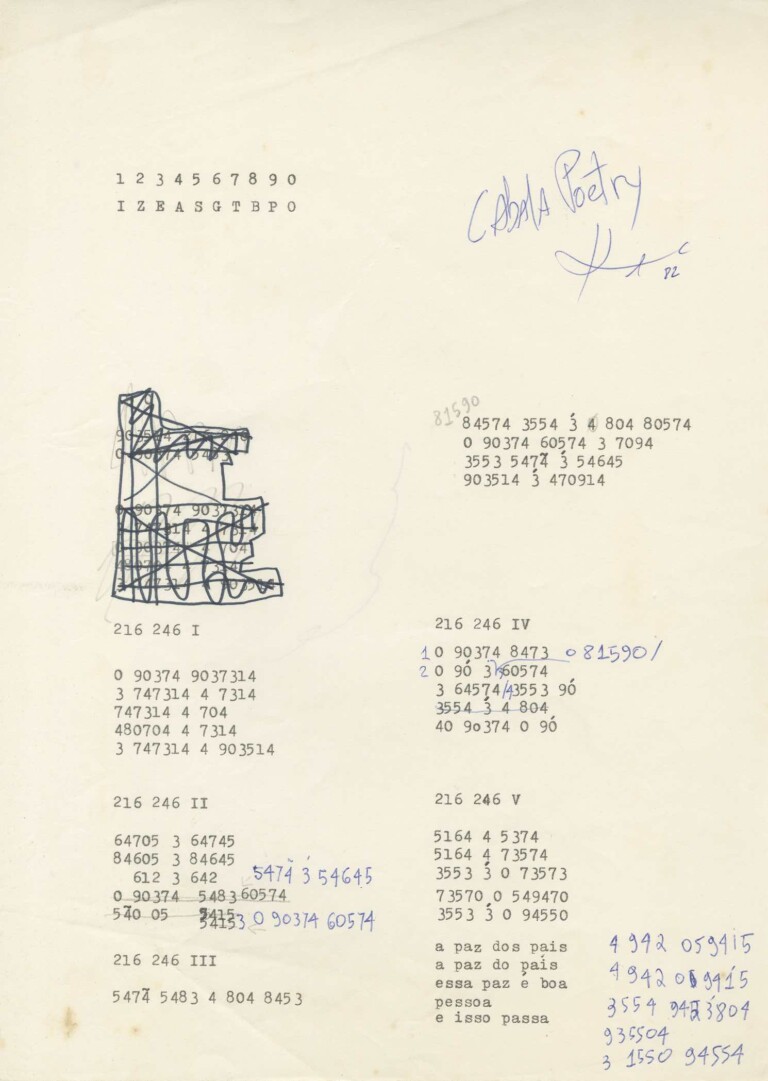 Eduardo Kac, Cabala Poetry