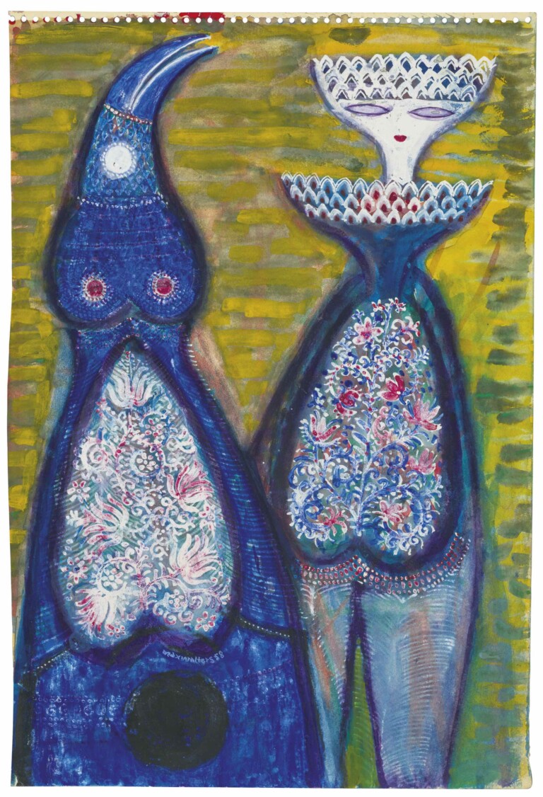 Max Walter Svanberg Deux personnages