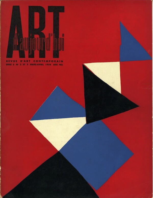 art aujourdhui bloc collage 1954