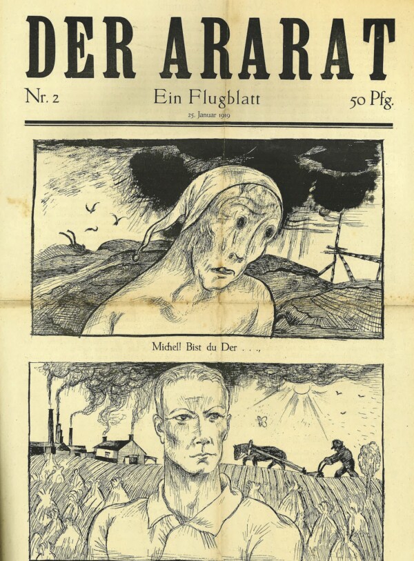 der ararat flugblatt 2 1919