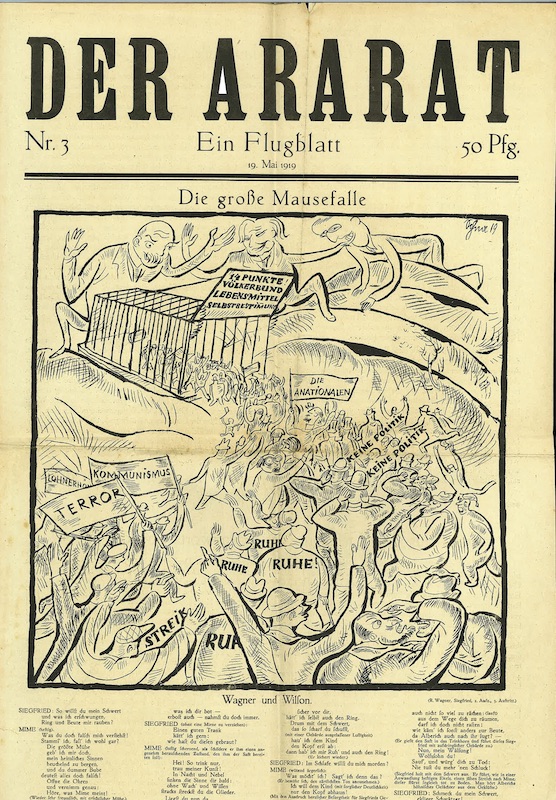 der ararat flugblatt 3 1919