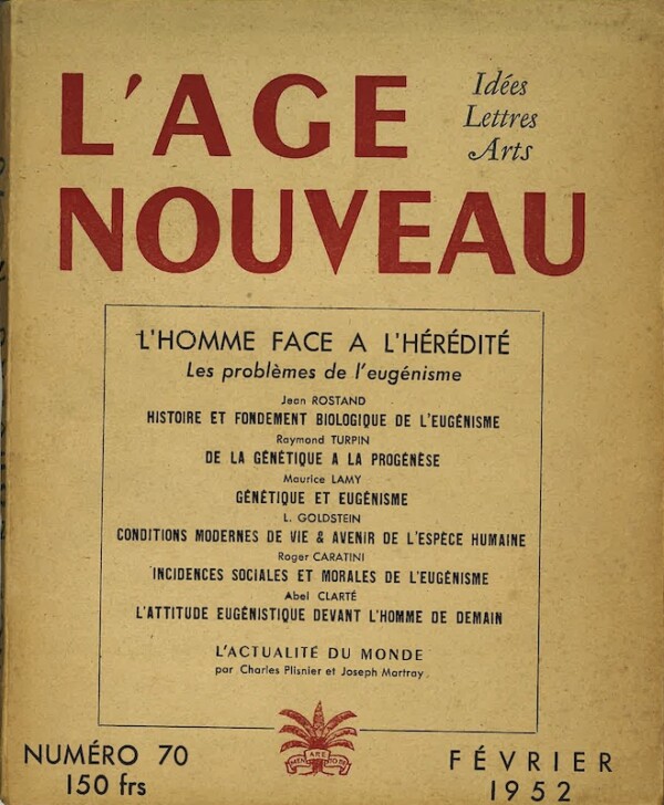 age nouveau marcello fabri 70 fevrier 1952